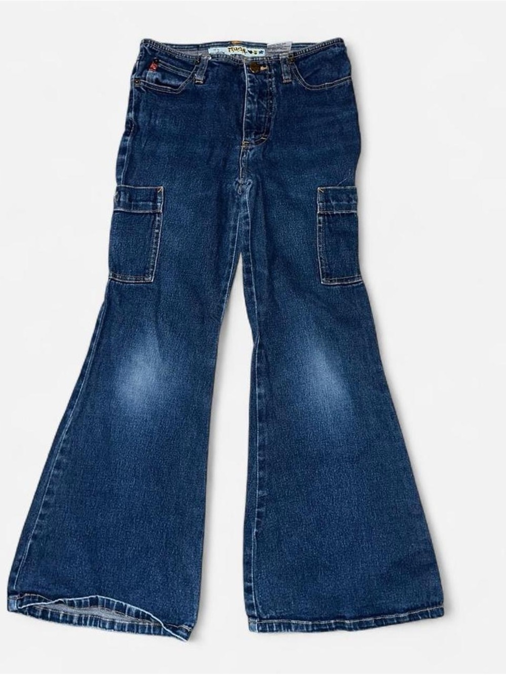 Kids Dark Blue Flare MUDD Jeans
